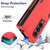For Samsung Galaxy Z Fold4 2 in 1 PC + TPU Shockproof Phone Case(Red)