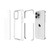For iPhone 15 Pro Four-corner Shockproof TPU + Acrylic Phone Case(Transparent)