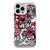 For iPhone 14 Pro Max Electroplated Silver Series PC Protective Phone Case(Cartoon) For iPhone 14 Pro Max Electroplated Silver Series PC Protective Phone Case(Cartoon)