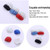 2 PCS Crystal Fake Nail Art Tips Rhinestone Full Cover Toenails Decals Stickers(NO:19)