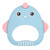 MJYJ019 Silicone Baby Teether Children Molar Stick Toy, Color: Blue