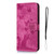 For OPPO A17 4G Butterfly Cat Embossing Flip Leather Phone Case(Pink)
