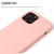 For iPhone 12 mini Liquid Silicone Phone Case(Milky Yellow)