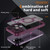 For iPhone 15 Pro MagSafe Magnetic PC + TPU Phone Case with Lens Film(Rose Red)