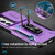 For Samsung Galaxy S23 5G Sliding Camshield Holder Phone Case(Purple)
