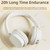 T2 Foldable High Definition Stereo ENC Noise Reduction Wireless Gaming Headphones with Mic(Khaki)