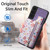 For Samsung Galaxy S22+ 5G Retro Painted Zipper Wallet Back Phone Case(Purple)