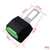 1pair Car Safety Belt Insert Head Limiter With Lock Tongue(Luminous Buckle)