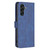 For Samsung Galaxy A05s Magnetic Buckle Rhombus Texture Leather Phone Case(Blue)