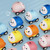 Children Educational Pneumatic Air Powered Car Balloon Scooter Toy Pink Piggy (2 Cars 6 Balloons)
