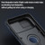 For iPhone 15 Pro Max NILLKIN Shockproof CamShield Armor Protective Case with Invisible Ring Holder(Black)