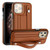 For iPhone 11 Pro Shockproof Leather Phone Case with Wrist Strap(Brown) For iPhone 11 Pro Shockproof Leather Phone Case with Wrist Strap(Brown)