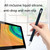 2 Sets 3 In 1 Stylus Silicone Protective Cover + Two-Color Pen Cap Set For Huawei M-Pencil(Black)