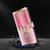 For Samsung Galaxy S20 FE Crystal 3D Shockproof Protective Leather Phone Case(Pink Bottom Butterfly)