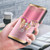 For Samsung Galaxy S20 FE Crystal 3D Shockproof Protective Leather Phone Case(Pink Bottom Butterfly)