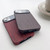 For iPhone 13 Wood Grain TPU Phone Case with Lens Film(Grey)