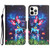 For iPhone 15 Pro Colored Drawing Leather Phone Case(Bottle Butterfly)