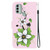 For Nokia C31 Crystal Texture Colored Drawing Leather Phone Case(Lily)