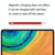 2 Sets 3 In 1 Stylus Silicone Protective Cover + Two-Color Pen Cap Set For Huawei M-Pencil(Midnight Blue)