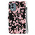 For Nokia X30 Crystal Texture Colored Drawing Leather Phone Case(Plum Bossom)