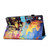 For Samsung Galaxy Tab A9 Colored Drawing Smart Leather Tablet Case(Cycling Boy)