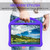For Blackview OSCAL Pad 60 2022 EVA Shockproof Tablet Case with Holder(Purple)