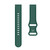 For Huawei Watch 2 Internal Reverse Buckle Silicone Watch Band, Size:20mm(Green)