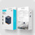 ROCK Space T66 Mini Dual-port Folding Super Si Travel Charger Power Adapter, CN Plug(White)