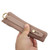 For iPhone 14 Pro Max Wrist Strap Holder TPU Phone Case(Coffee)