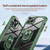 For iPhone 15 Plus TPU + PC Lens Protection Phone Case with Ring Holder(Green)