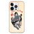 For iPhone 13 Pro Max Electroplating Marble Dual-side IMD Phone Case(Lucky Dog)