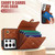 For Samsung Galaxy S21 Ultra 5G Crossbody Rhombic Horizontal Wallet Leather Phone Case(Brown)