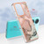 For OnePlus Nord CE3 Electroplating Marble Dual-side IMD Phone Case(Rose Gold 015)