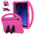 For Samsung Galaxy Tab S9 EVA Shockproof Tablet Case with Holder(Rose Red)