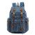 AUGUR 1039 Men Retro Canvas Backpack Shoulders Laptop Bag(Blue)