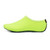 3mm Non-slip Rubber Embossing Texture Sole Solid Color Diving Shoes and Socks, One Pair, Size:XXL (Fluorescent Green)