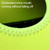 3mm Non-slip Rubber Embossing Texture Sole Solid Color Diving Shoes and Socks, One Pair, Size:XXL (Fluorescent Green)