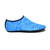 Non-slip Plastic Grain Texture Thick Cloth Sole Printing Diving Shoes and Socks, One Pair, Size:L (Blue Lines)
