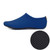 3mm Non-slip Rubber Embossing Texture Sole Solid Color Diving Shoes and Socks, One Pair, Size:XXL (Navy Blue)
