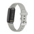 For Fitbit Luxe Silicone Watch Band, Size:S(Rock Grey)
