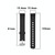 For Fitbit Luxe Silicone Watch Band, Size:S(Rock Grey)