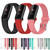For Fitbit Luxe Silicone Watch Band, Size:S(Rock Grey)