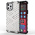 For iPhone 13 mini Shockproof Honeycomb PC + TPU Protective Case (White)