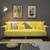 Four Seasons Universal Simple Modern Non-slip Full Coverage Sofa Cover, Size:70x210cm(Houndstooth Yellow)