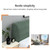 Polar Fleece Elastic Full Covered Headboard Dust Cover, Size:120cm(Emerald Yellow)