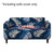 Double Seat Four Seasons Printing Full Coverage Elastic Non-slip Sofa Cover(Wing)