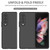For Samsung Galaxy Z Fold3 5G Armor Foldable Phone Case(Black)