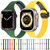For Apple Watch Ultra 2 49mm Magnetic Buckle Slim Silicone Watch Band(Starlight)
