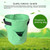 6 Pockets 26L / 7 Gallon Non-woven Felt Strawberry Planting Bag, Size: 30X35cm(Brown)