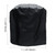 Outdoor Anti-UV Waterproof Dust-proof 210D Oxford Cloth BBQ Cylindrical Protective Bag Charcoal Barbeque Grill Cover, Size: 71x73cm(Black)